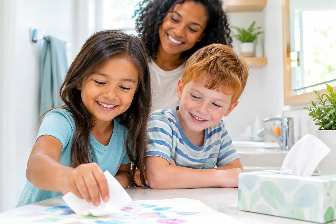 Why Dye Free Tissue Belongs in Family Bathrooms