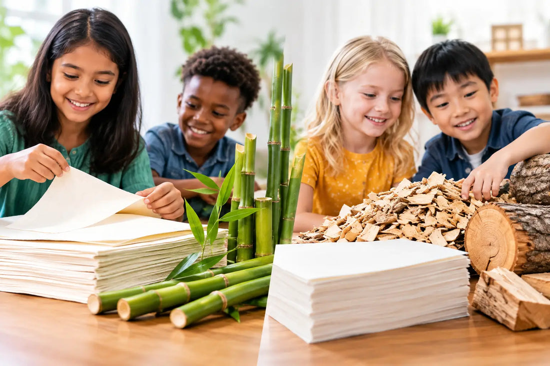 Bamboo Versus Wood Pulp Paper: What Families Need