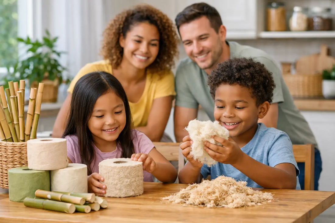 Tree-Free Toilet Paper for Curious Families