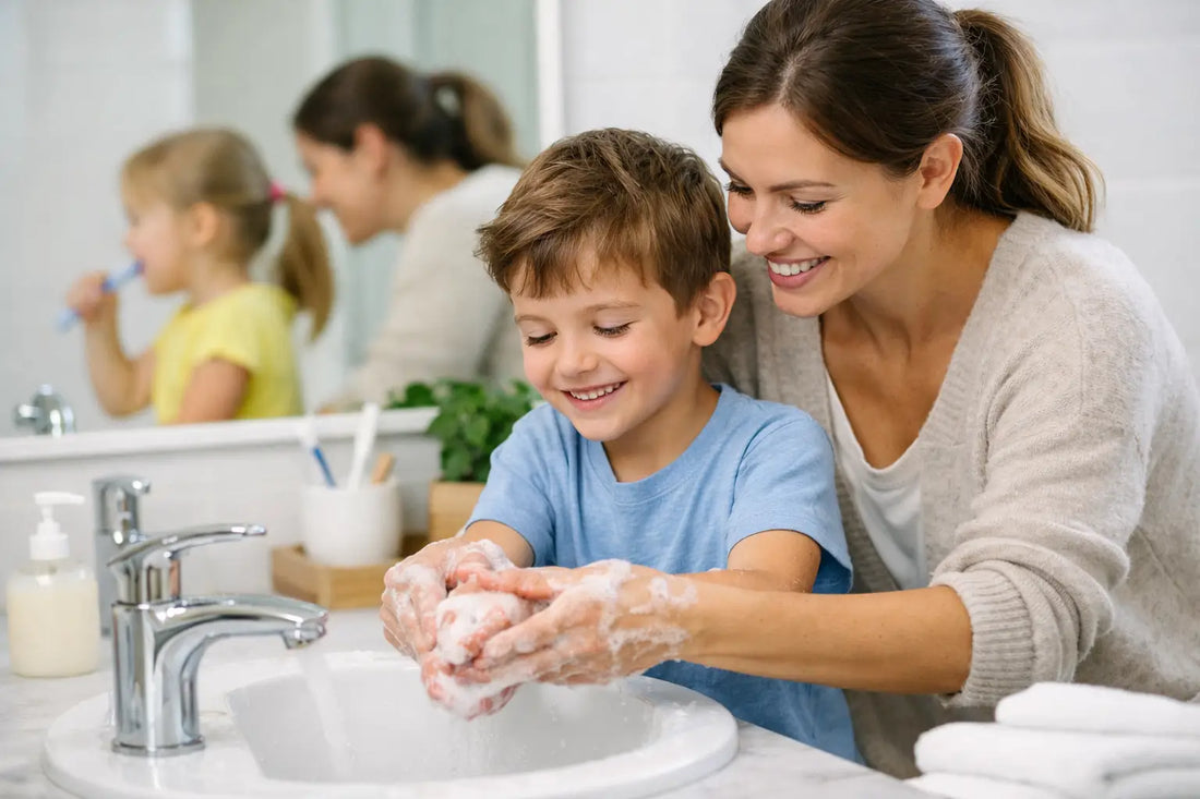How to Teach Children Bathroom Hygiene Habits