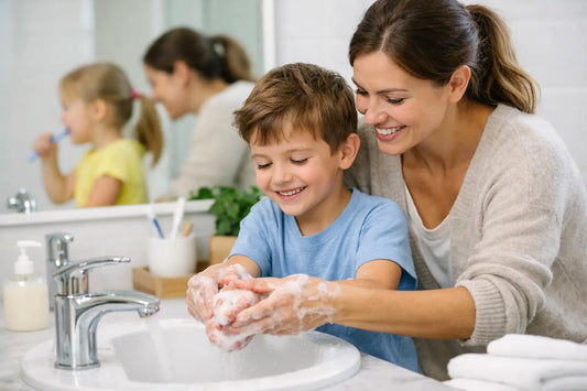 How to Teach Children Bathroom Hygiene Habits