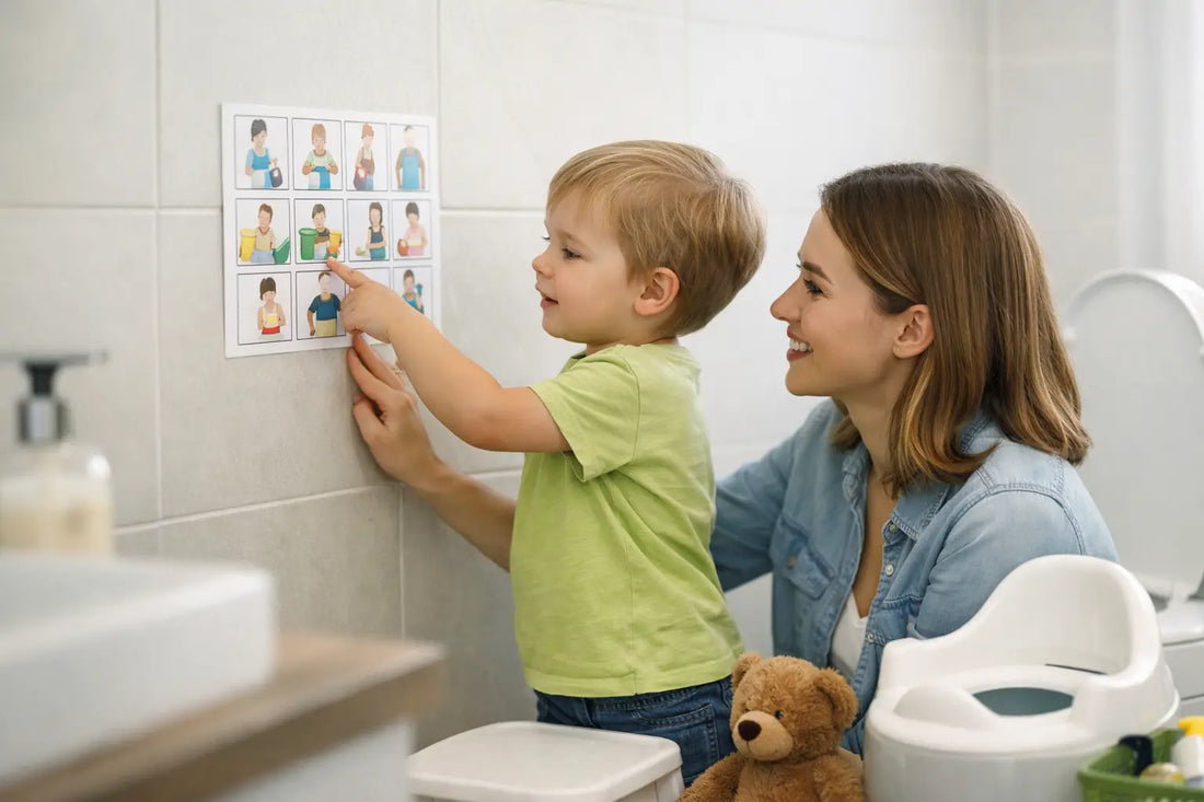 Toilet Training Bathroom Routine Chart That Works
