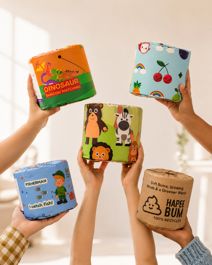 Recycled 3-Ply Toilet Paper, PFAS-Free & Fragrance-Free