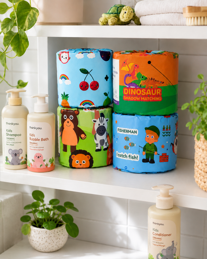 HapeeBum™ Recycled Toilet Paper | 3-Ply, PFAS-Free & Eco-Friendly